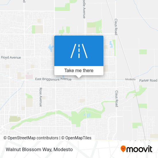 Walnut Blossom Way map