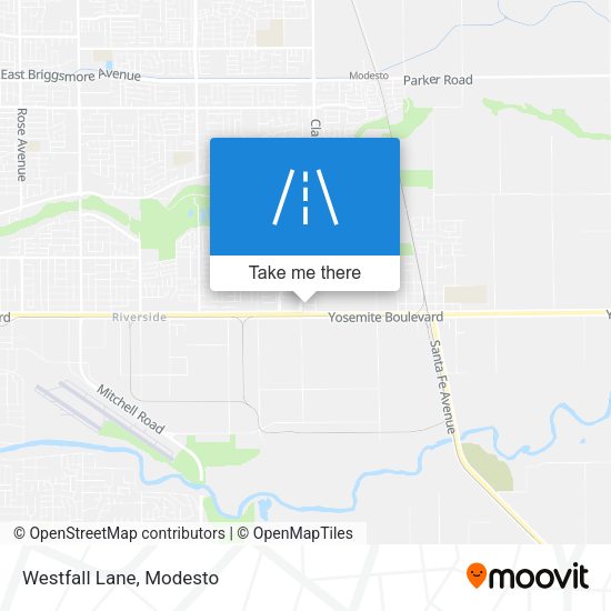 Mapa de Westfall Lane