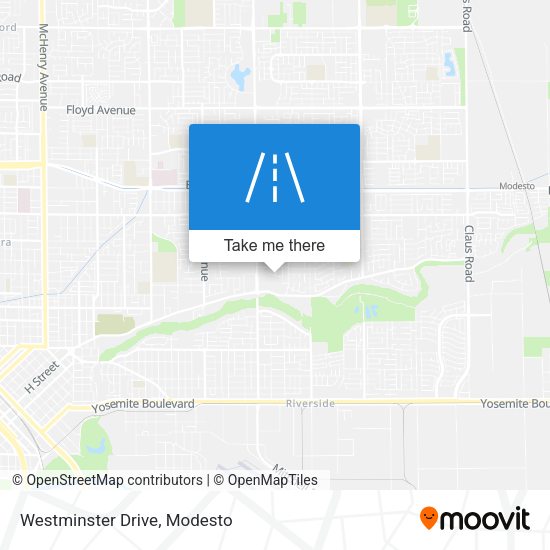 Mapa de Westminster Drive