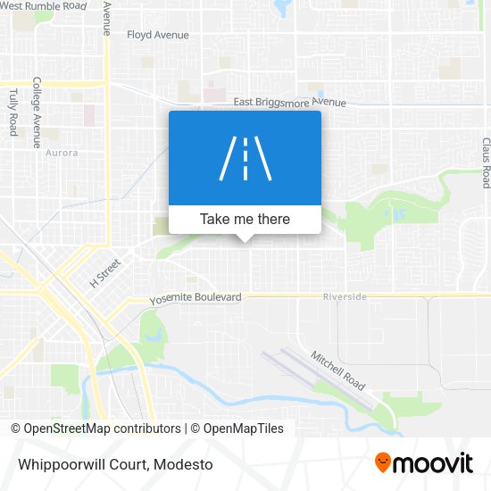 Mapa de Whippoorwill Court