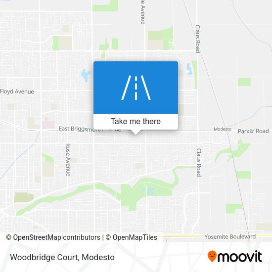 Mapa de Woodbridge Court