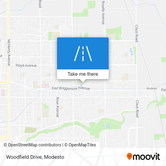 Mapa de Woodfield Drive