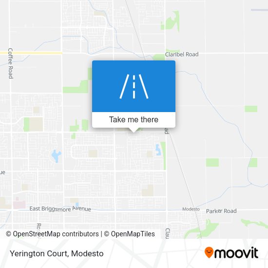 Mapa de Yerington Court