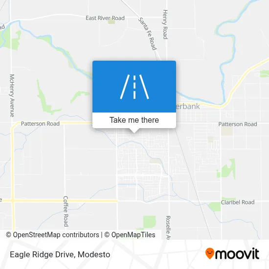 Eagle Ridge Drive map