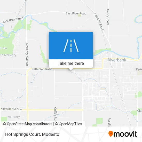 Hot Springs Court map