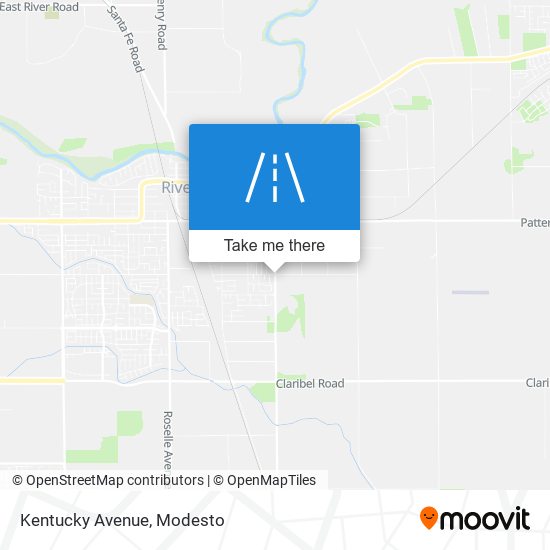 Mapa de Kentucky Avenue