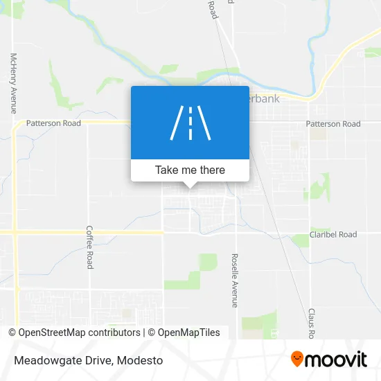 Meadowgate Drive map