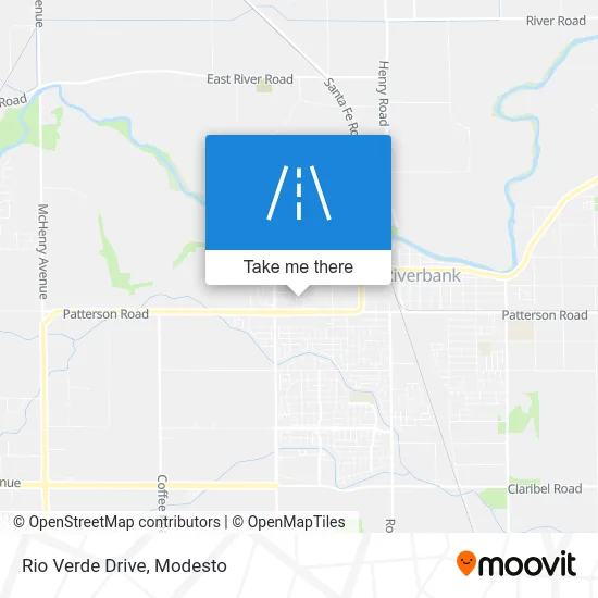 Rio Verde Drive map