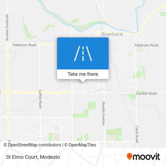 Mapa de St Elmo Court