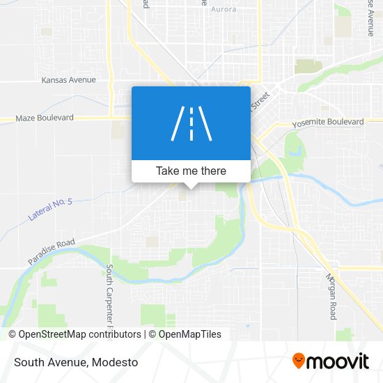 Mapa de South Avenue