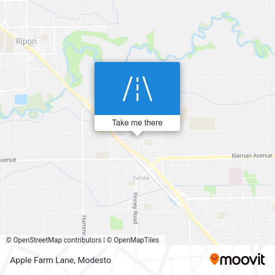 Mapa de Apple Farm Lane