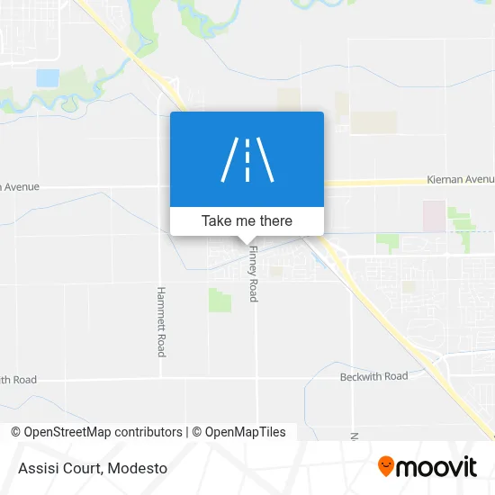 Assisi Court map