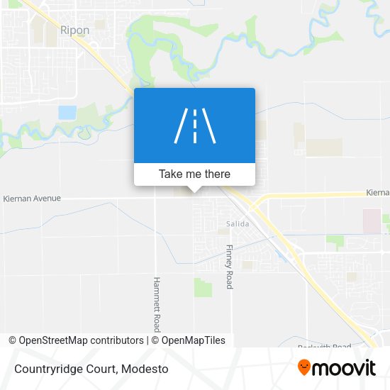 Countryridge Court map