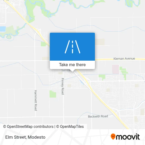 Elm Street map