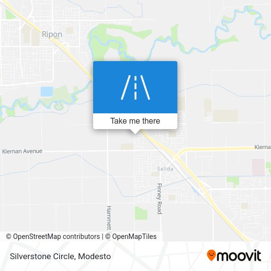Silverstone Circle map