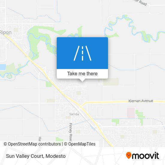Mapa de Sun Valley Court