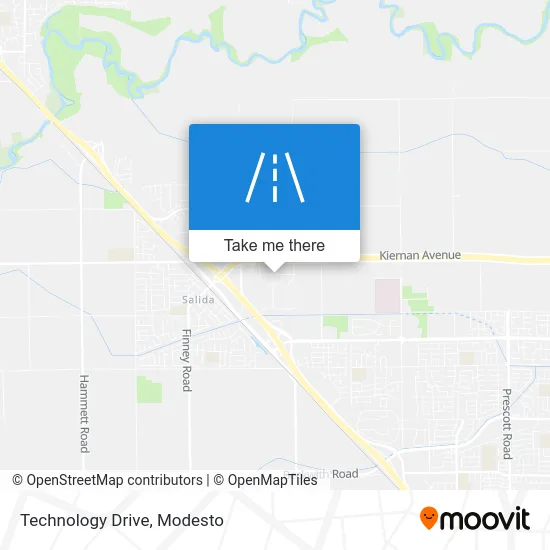 Technology Drive map