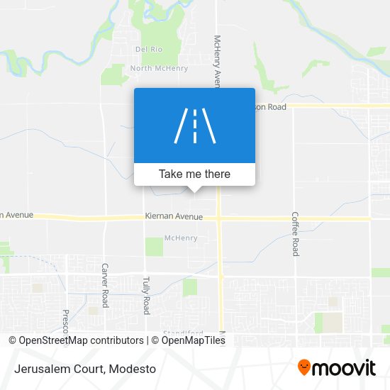 Mapa de Jerusalem Court