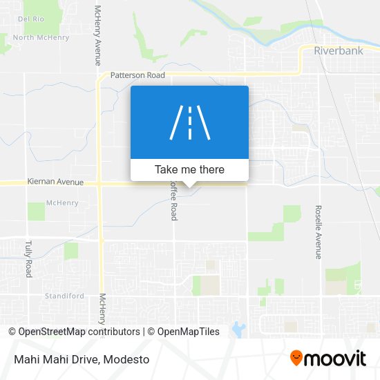 Mapa de Mahi Mahi Drive