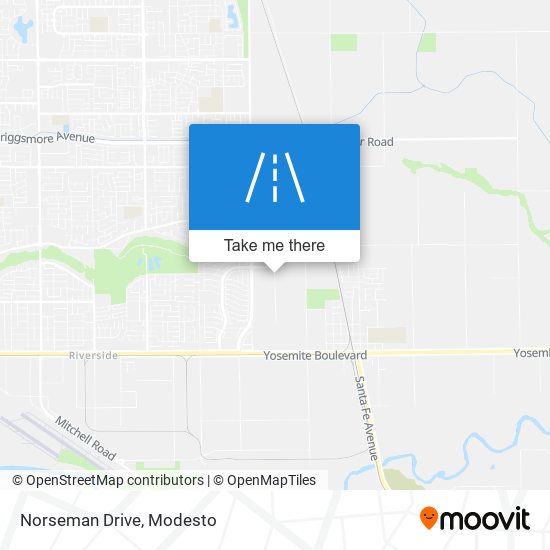 Norseman Drive map