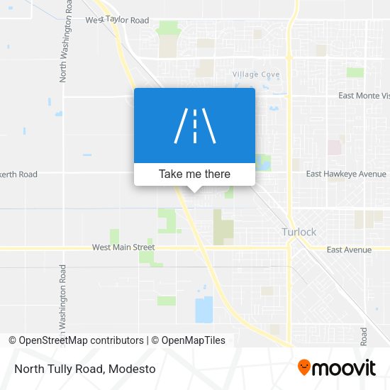 Mapa de North Tully Road