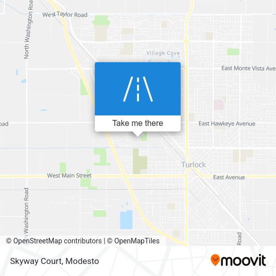 Mapa de Skyway Court