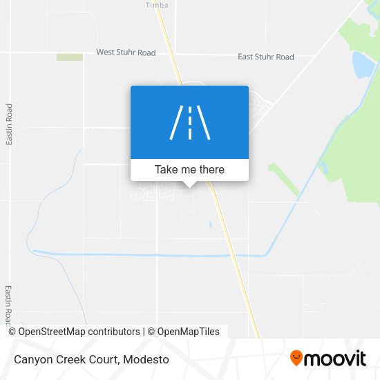 Canyon Creek Court map