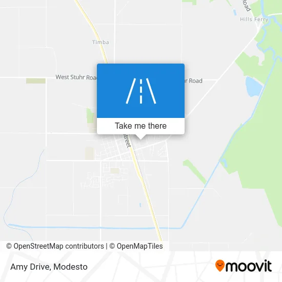 Amy Drive map
