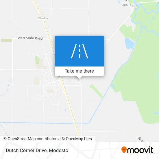 Dutch Corner Drive map