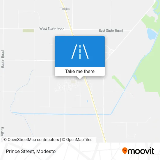 Prince Street map