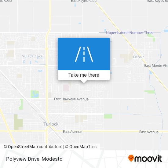 Polyview Drive map