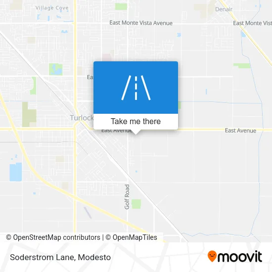 Mapa de Soderstrom Lane
