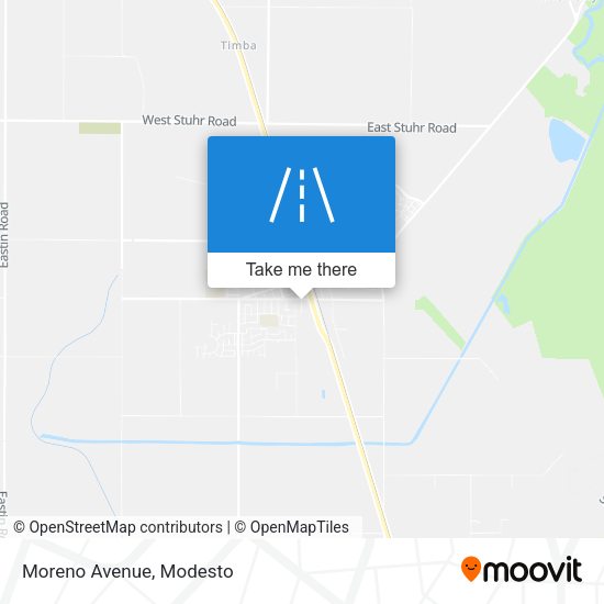 Mapa de Moreno Avenue