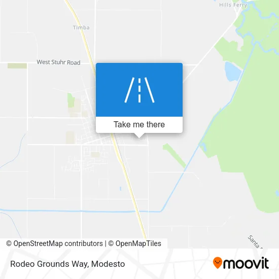 Mapa de Rodeo Grounds Way