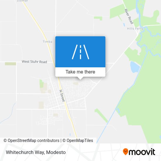Mapa de Whitechurch Way