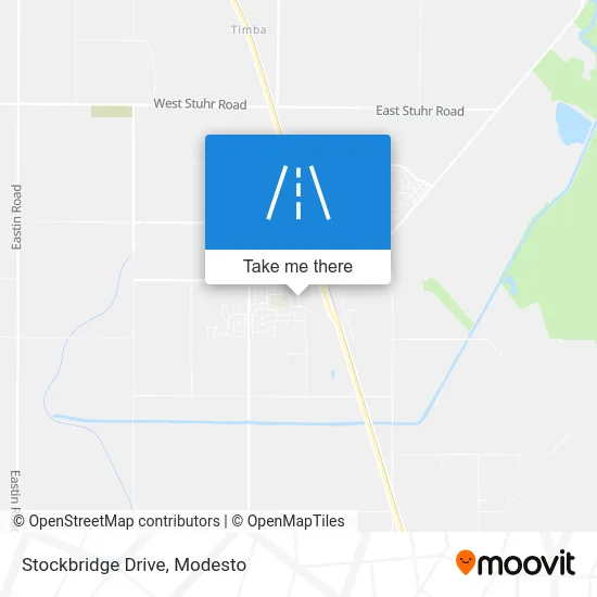 Stockbridge Drive map