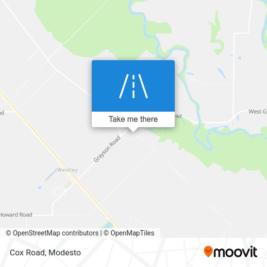 Mapa de Cox Road