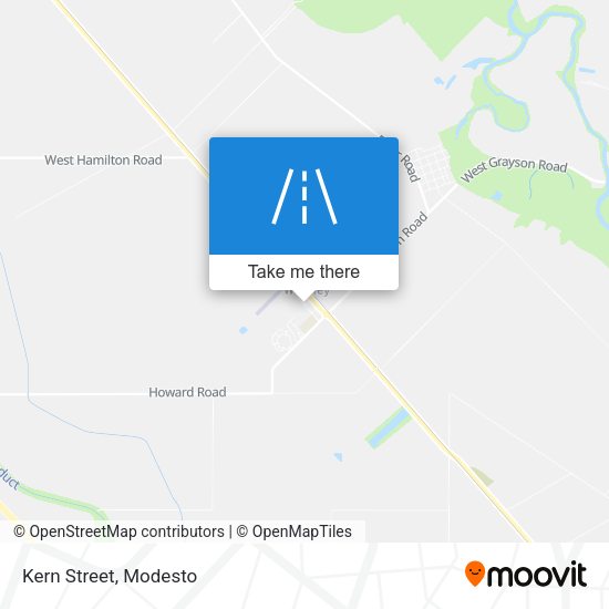 Mapa de Kern Street