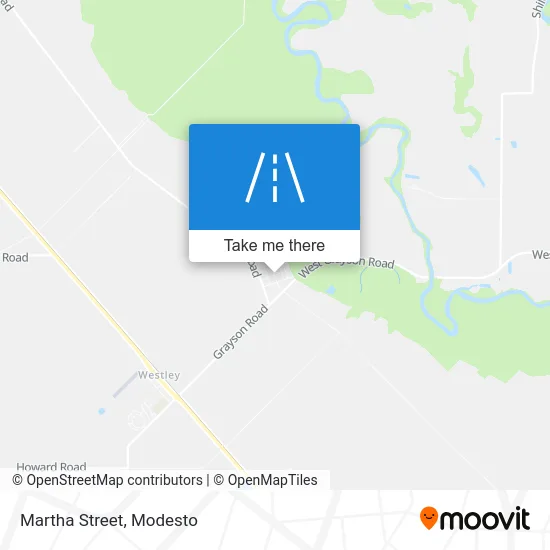 Martha Street map