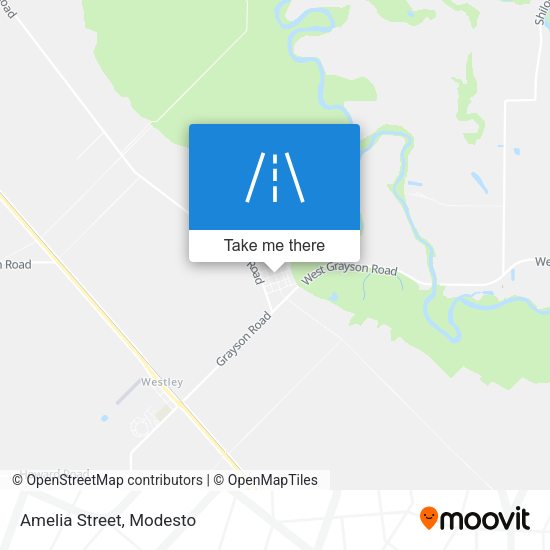 Mapa de Amelia Street