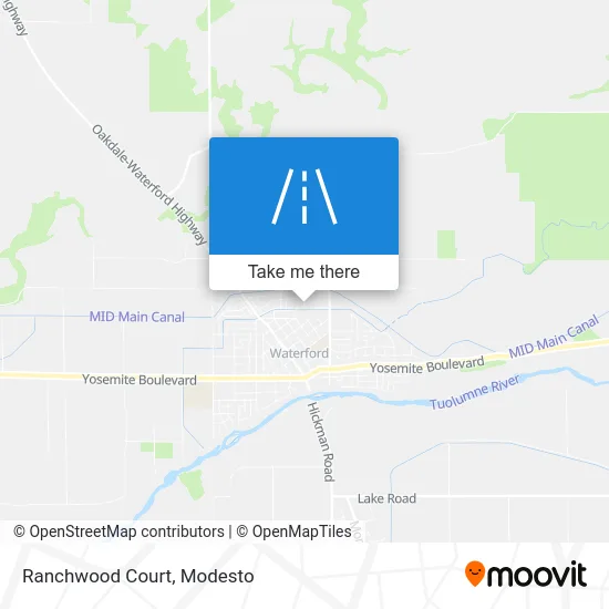 Ranchwood Court map