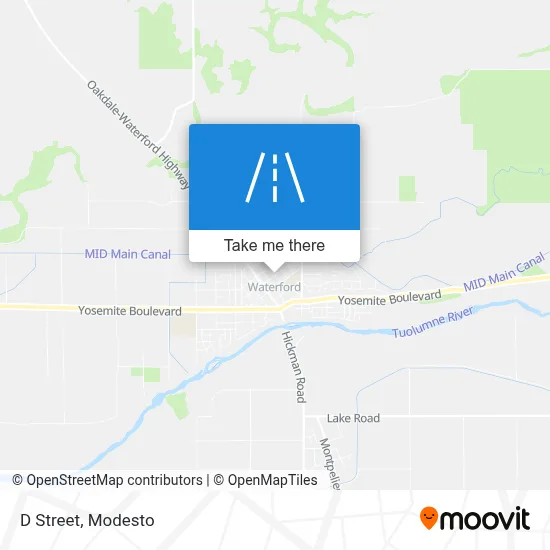 D Street map