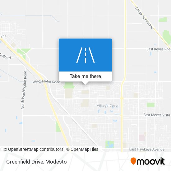 Greenfield Drive map