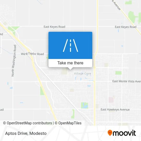 Aptos Drive map