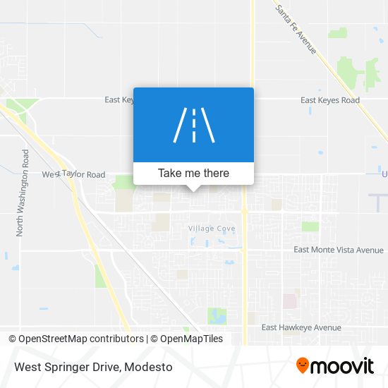 Mapa de West Springer Drive