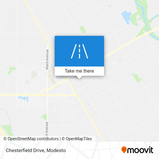 Mapa de Chesterfield Drive