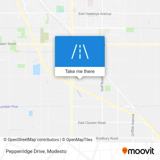 Pepperridge Drive map