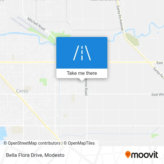 Bella Flora Drive map