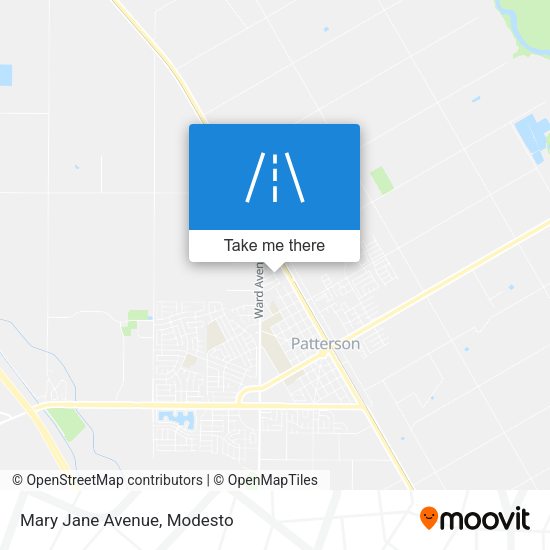 Mary Jane Avenue map