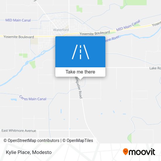 Mapa de Kylie Place